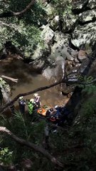 Urgent Rescue at Glenrock: Bushwalker Falls at Waterfall 🚑