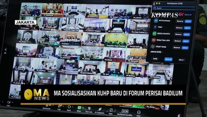 KUHP Baru, MA Beri Sosialiasi Hakim di Forum Perisai Badilum - MA NEWS