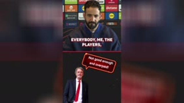 Amorim aiming to prove Ratcliffe's wrong over ''underperforming and overpaid' players