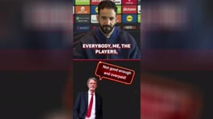 Amorim aiming to prove Ratcliffe's wrong over ''underperforming and overpaid' players