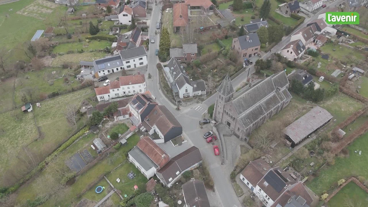Le Brabant wallon vu du ciel : Sart-Messire-Gui...