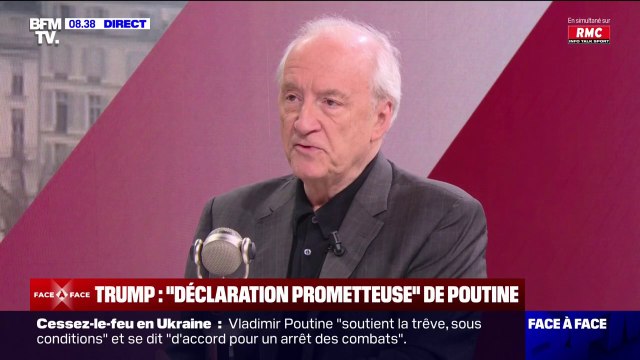 Négociations sur une trêve en Ukraine: Vladimir Poutine joue la montre depuis le début , pour Hubert Védrine (ancien ministre des Affaires étrangères)