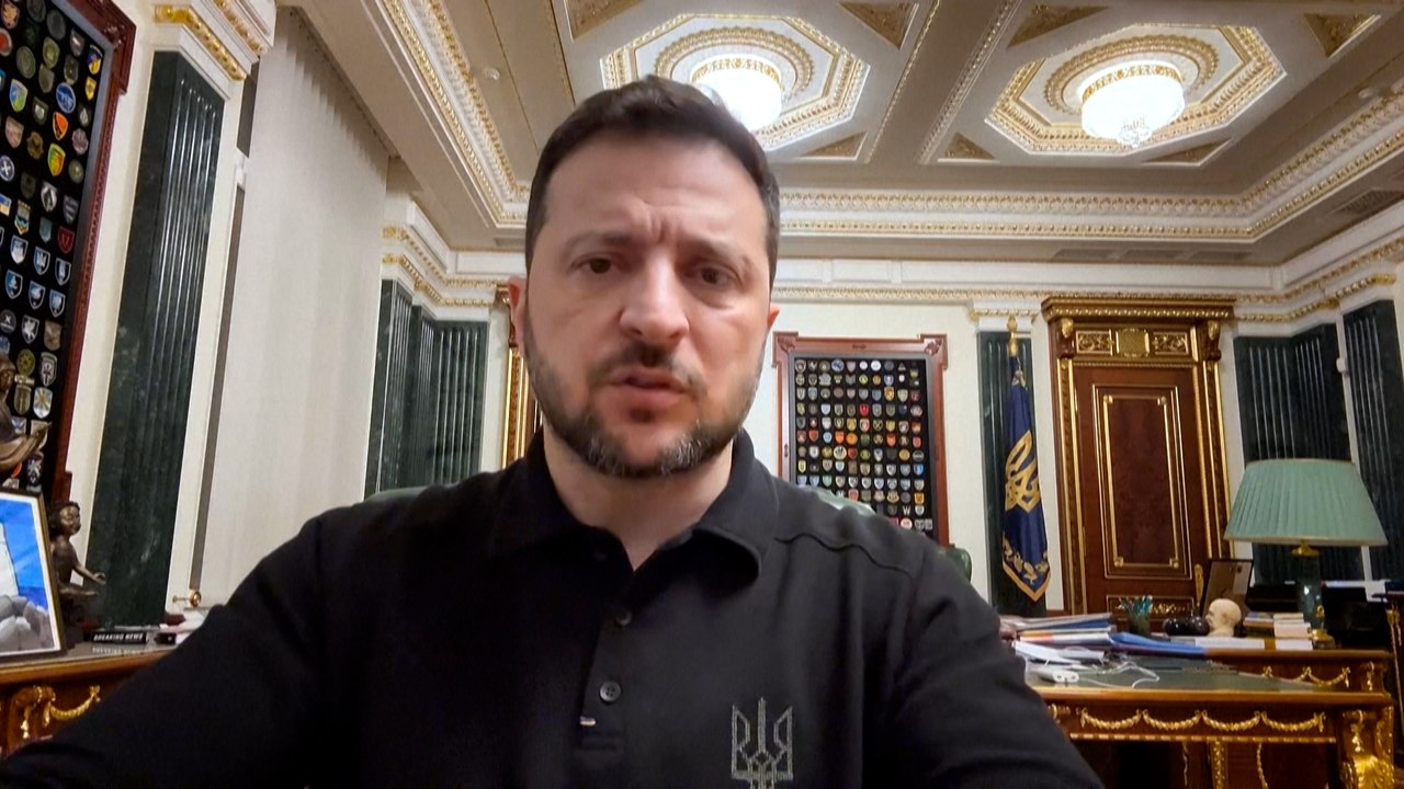 Zelensky dénonce les « propos manipulateurs » de Poutine