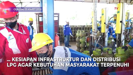 Menteri ESDM Bahlil-Dirut Pertamina Cek Pasokan BBM dan LPG di Banten Jelang Mudik Lebaran 2025