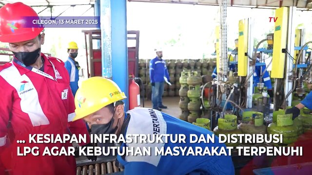 Menteri ESDM Bahlil-Dirut Pertamina Cek Pasokan BBM dan LPG di Banten Jelang Mudik Lebaran 2025