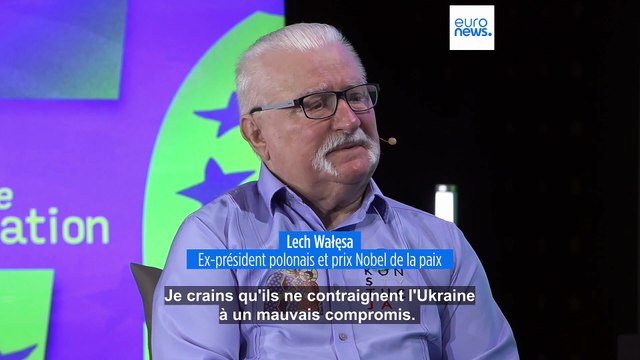 Lech Wałęsa sur Euronews : les populistes et les démagogues vont mettre le feu au monde