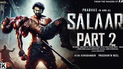 SALAAR : Part 2 - Hindi Trailer (2025) | Prabhas, Deepika Padukone, Shruti Hassan | Hombale Films