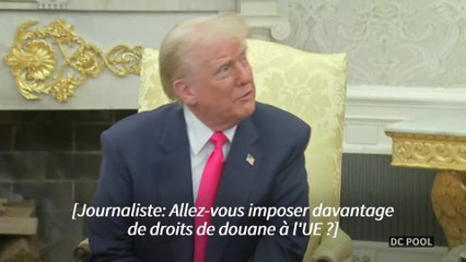 Trump dit qu'il "ne pliera pas du tout" sur les droits de douane