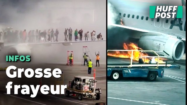 Un Boeing d’American Airlines prend feu à Denver aux États-Unis sur le tarmac