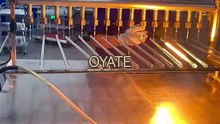 Transparent Heat Tubes C type 400V 3500W Infrared Halogen Heating Lamps for Molding Machines