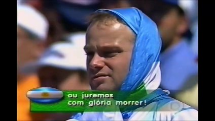 Copa do Mundo 1998  Argentina x Holanda (1/4 finais) com Cléber Machado (Globo)