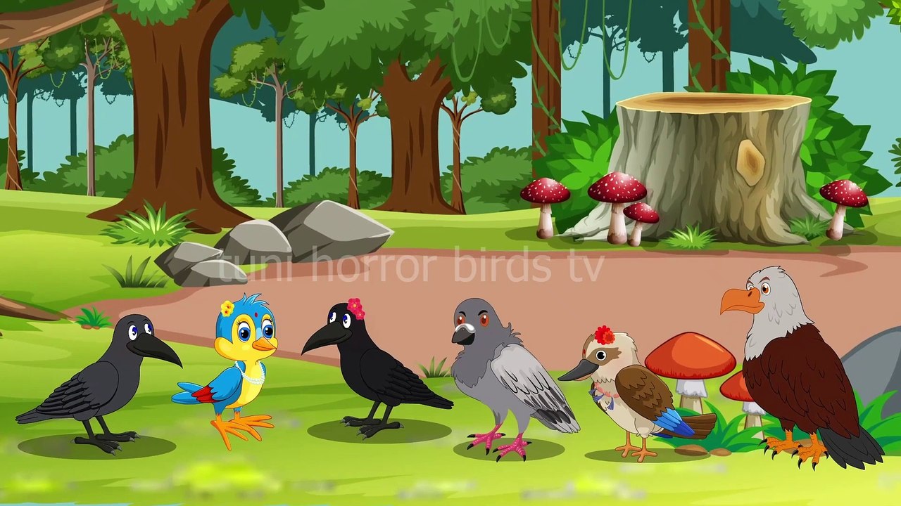 भूतिया चिड़िया का झूला। Cartoon Hindi | Kauwa aur Tuni Chidiya | Chidiya Kahani | Cartoon Hindi