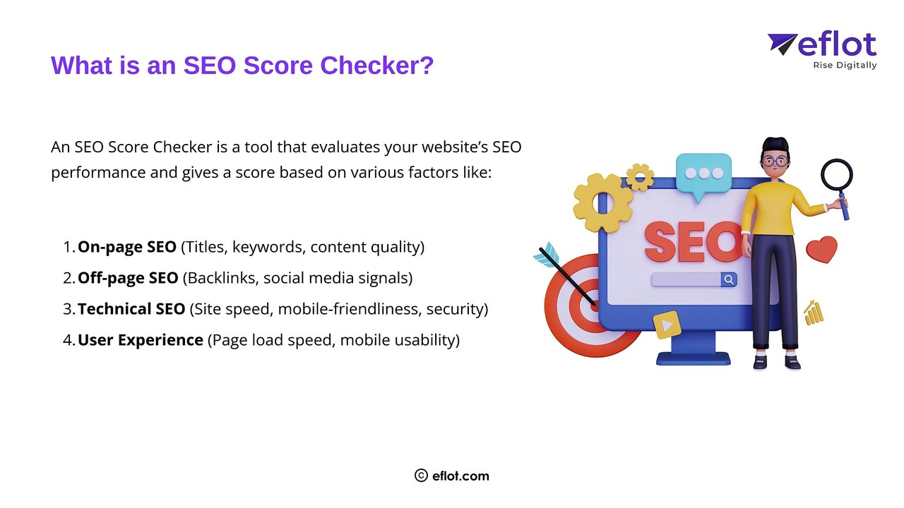 How to Use an SEO Score Checker to Improve Your Website Ranking | Eflot