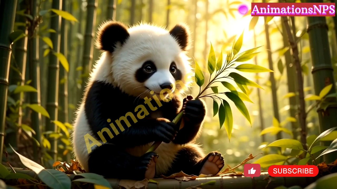 Baby Panda's Favourite Snack. #trending #asmr #aianimation #ai #cartoon #foryou #viralvideos