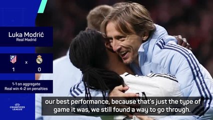 Real 'found a way' as they survive derby shootout - Modric