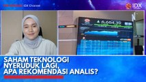 Saham Teknologi Nyeruduk Lagi, Apa Rekomendasi Analis?