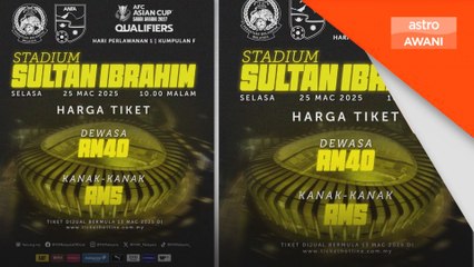 Harimau Malaya lawan Nepal di Stadium Sultan Ibrahim - FAM