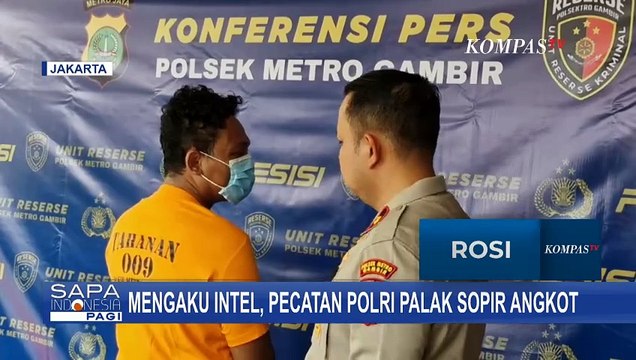 Aksi Pecatan Polri Ngaku Intel, Palak Sopir Angkot di Tanah Abang