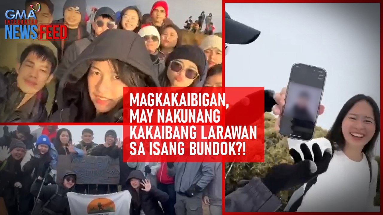 Magkakaibigan, may nakunang kakaibang larawan sa isang bundok?! | GMA Integrated Newsfeed