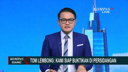 Eksepsi Ditolak, Tom Lembong Hormati Putusan Hakim dan Siap Buktikan di Pengadilan