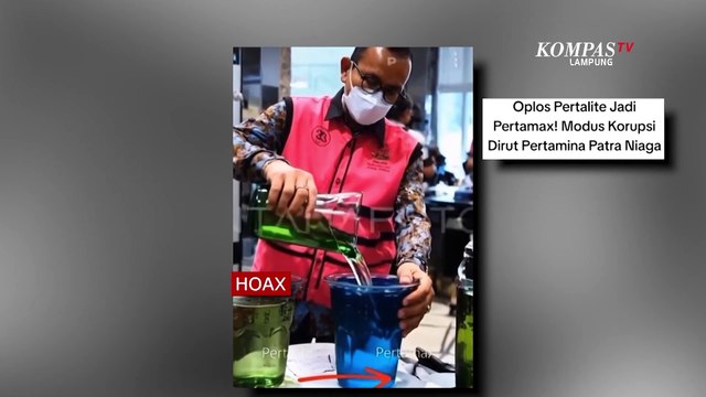 Hoax Dirut Pertamina Patra Niaga Perlihatkan Cara Blending Pertalite & Pertamax | NEWS OR HOAX