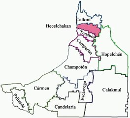 Map of Campeche. Peta Campeche. Campeche Map. Map of Campeche State. Peta Negara Bagian Campeche. Campeche States Map. Map of State of Campeche. State of Campeche Map.