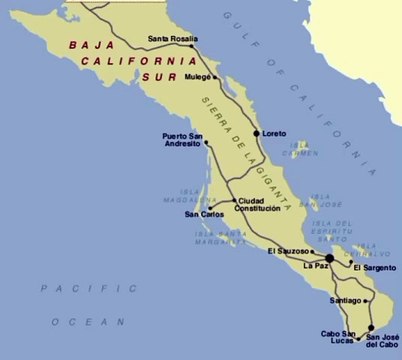 Map of Baja California Sur. Peta Baja California Sur. Baja California Sur Map. Map of Baja California Sur State. Peta Negara Bagian Baja California Sur. Baja California Sur States Map. Map of State of Baja California Sur. State of Baja California Sur Map.