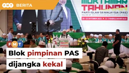 Blok pimpinan PAS dijangka kekal, tiada kejutan, kata penganalisis