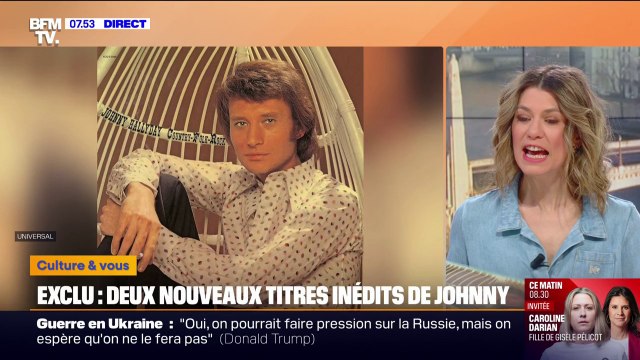 Deux nouveaux titres inédits de Johnny Hallyday