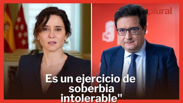 Óscar López reprocha a Ayuso que su mala conciencia le lleve a negar los 7.291 fallecidos