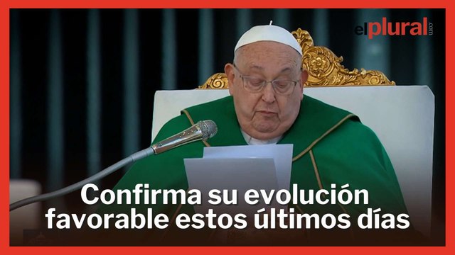 El Papa continúa estable y la radiografía de tórax confirma su mejoría