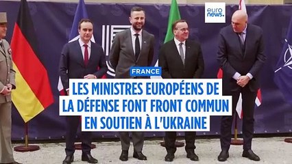 Les ministres européens de la Défense font front commun pour soutenir l'Ukraine