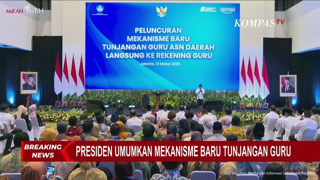 Tunjangan Guru Kini Langsung Ditransfer ke Rekening Masing-Masing Penerima