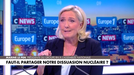 Marine Le Pen : «Ils sont en train de créer un État unitaire européen»