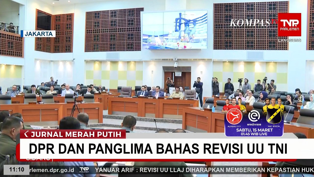 DPR dan Panglima Bahas Revisi UU TNI, Soroti Kekuatan dan Kelembagaan