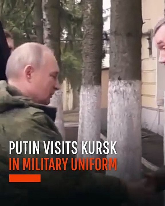 Putin Visits Kursk