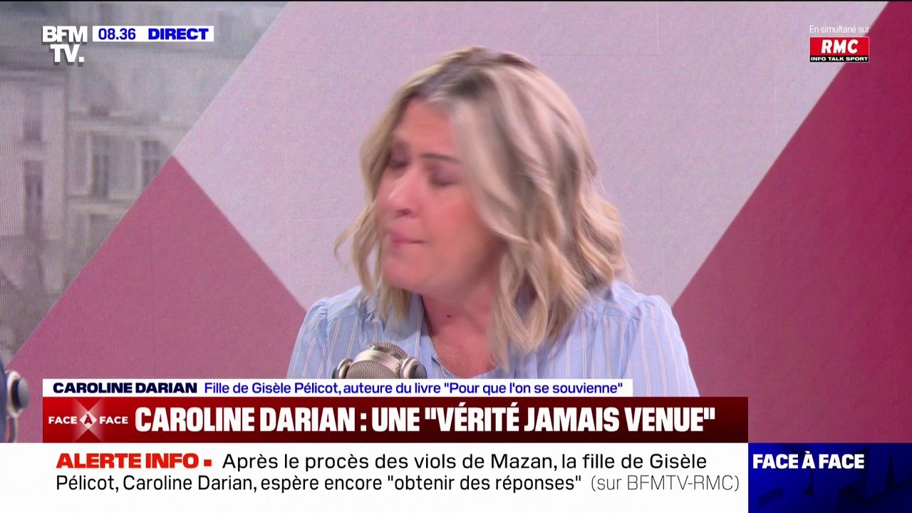 "Une vraie mise en scène": Caroline Darian, fille de Dominique Pelicot, évoque les photos d'elle retrouvées dans l'ordinateur de son père