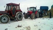 4 Traktör Kurtarma Operasyonu