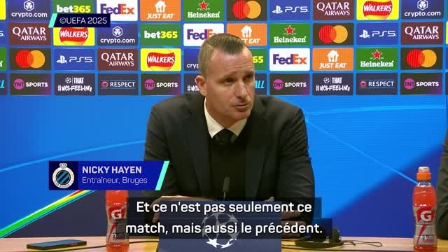 Bruges - Hayen regrette de ne pas avoir contrôlé Asensio et un manque d’efficacité