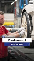 Porsche expects lower earnings this year
