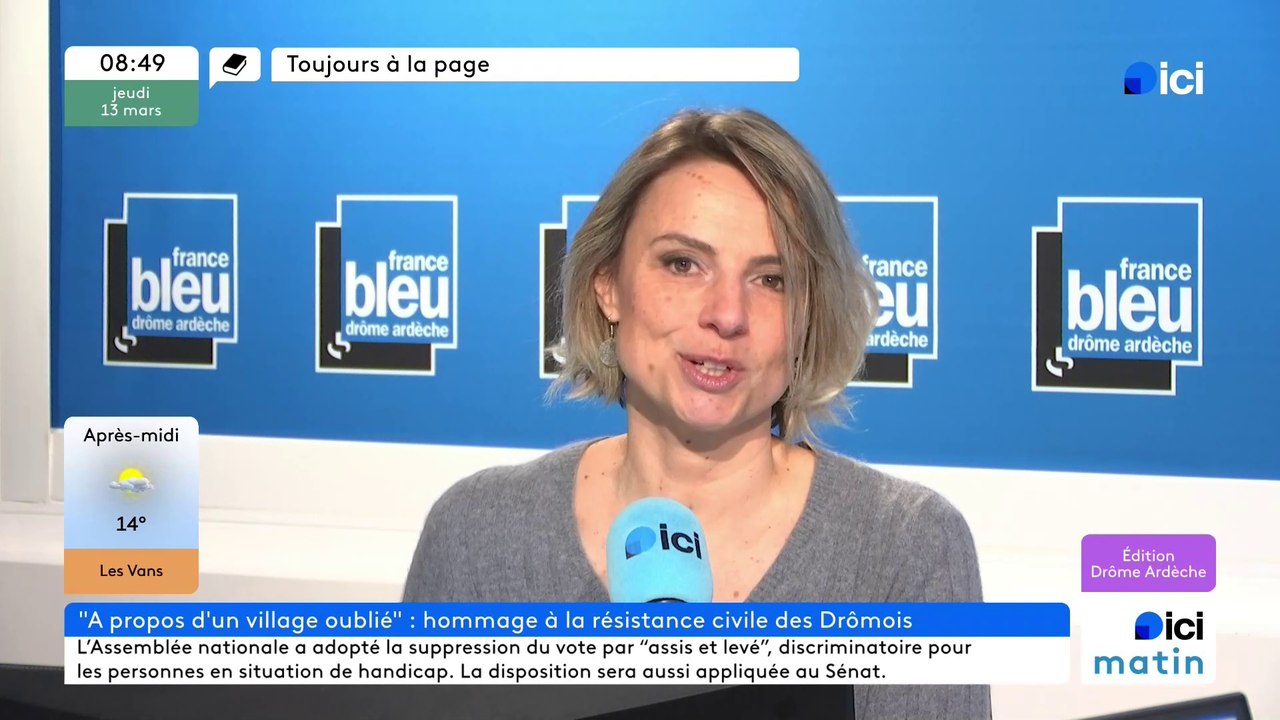 "A propos d'un village oublié" : un hommage à la résistance civile des Drômois