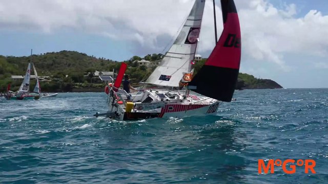 ALMA Class Globe 580 - 2025 : Round the World Mini Globe Race Start Day Highlights