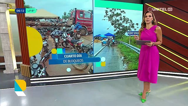 Bloqueo persiste en Yapacaní a la espera del ministro de Hidrocarburos, caso contrario tomarán pozos petroleros