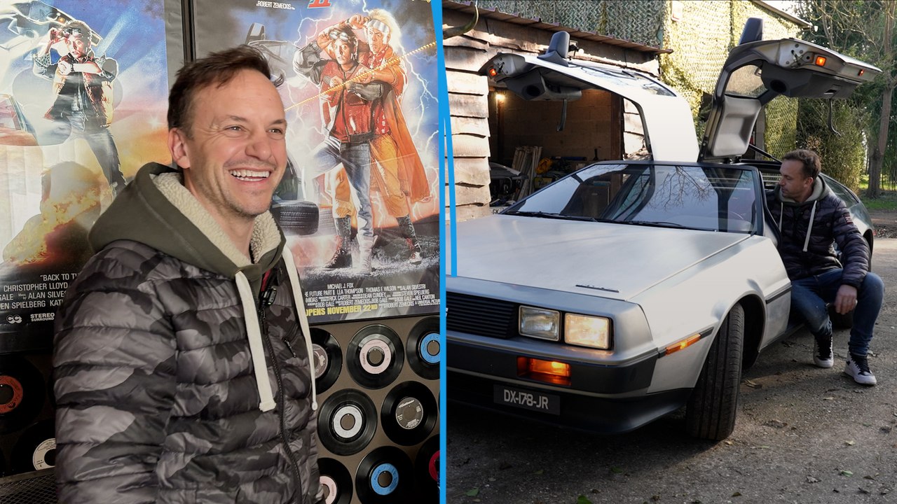 « Elle donne le sourire » : ce fan de « Retour Vers le Futur » collectionne les DeLorean