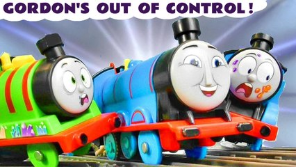 Can Thomas The Train stop out of control Gordon ?