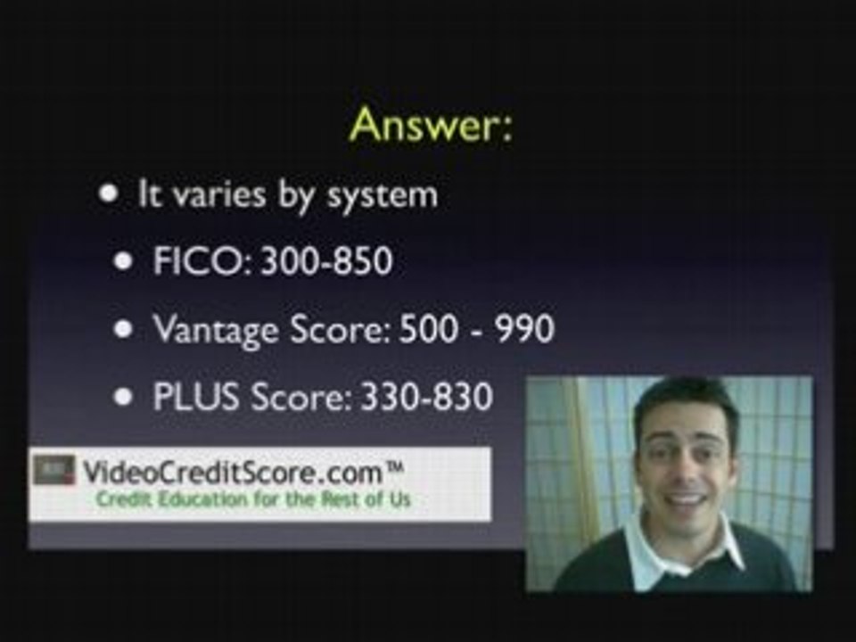 Credit Score Scale