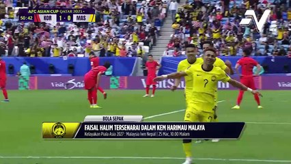 Faisal Halim kembali tersenarai dalam kem Harimau Malaya