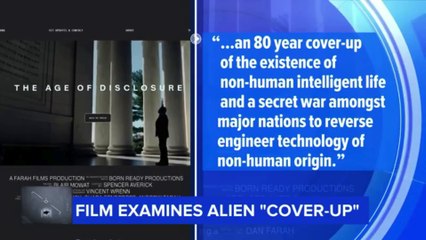 Aliens are real and there’s a government cover-up, new documentary claims
