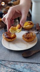 Pastéis de nata au airfryer - les petits flans portugais rapides à préparer!