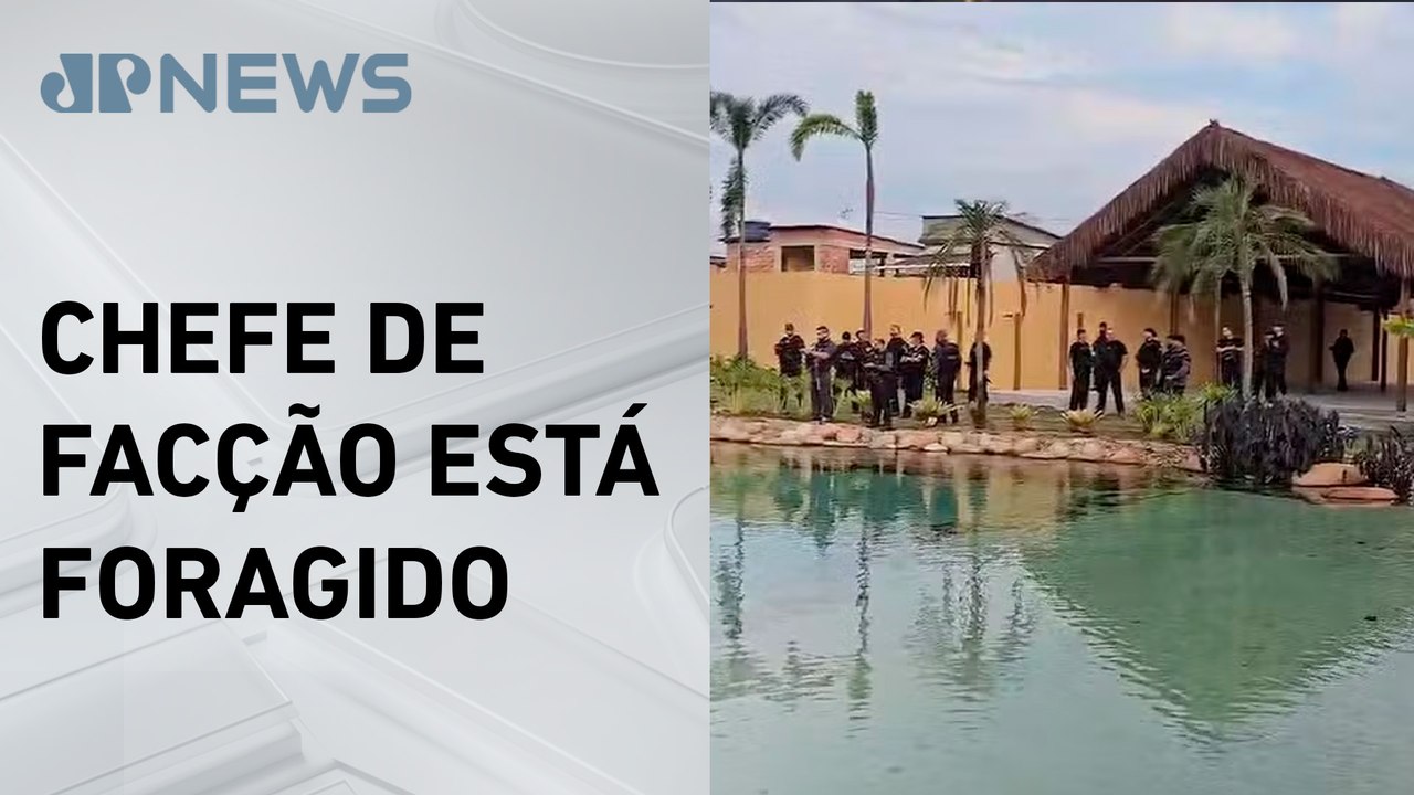 Polícia do RJ realiza operação para demolir imóveis de luxo de traficante Peixão
